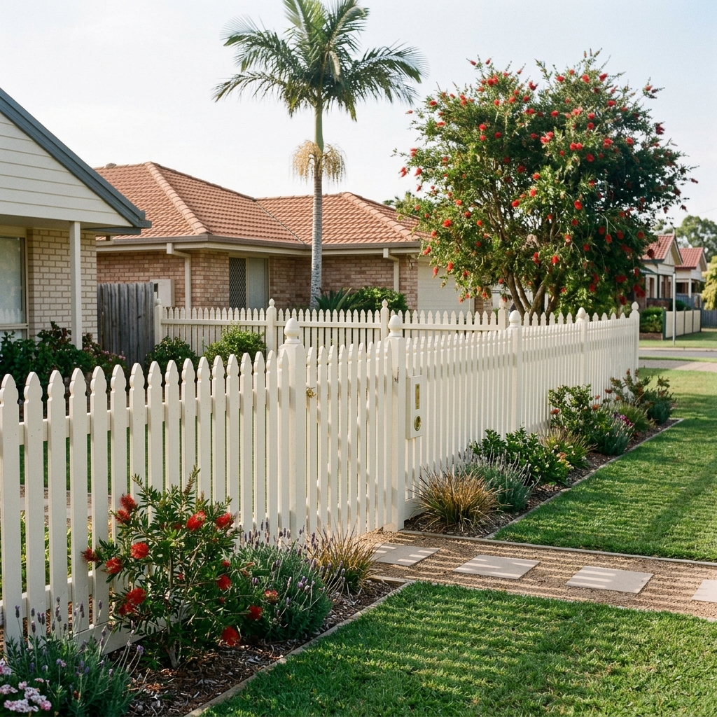 Timber Picket Fencing
